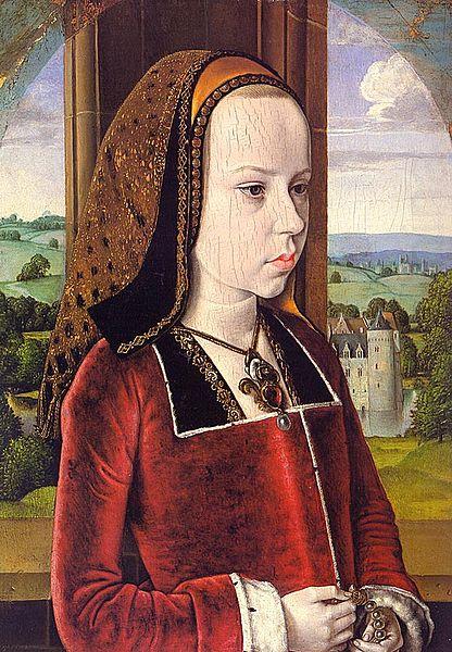 Portrait of Margaret of Austria, Master of Moulins